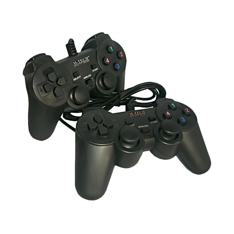 Pekanbaru Gamepad Pc Double Black M-Tech / Mtech / M Tech