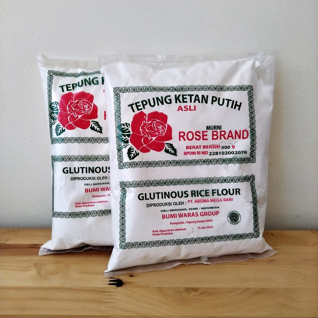 Pekanbaru Rose Brand Tepung Ketan Putih 500G