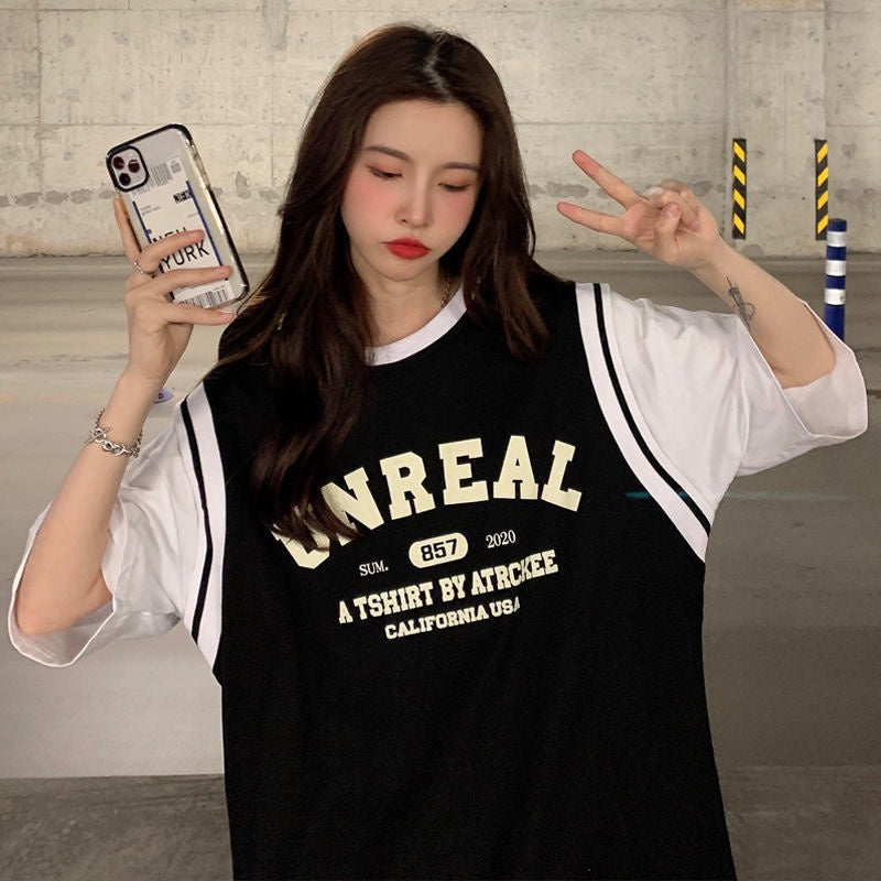 Pekanbaru Kaos Oversize Kemeja Kaos Unreal A Tshirt By Atrckee Kaos Couple Unisex Tshirt Berkualitas Korean Style