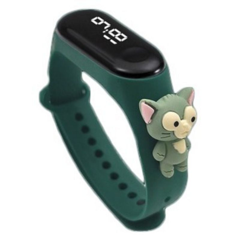 Pekanbaru Jam Tangan Anak Karakter Led Motif Kartun Gelang Anak Perempuan Laki Laki