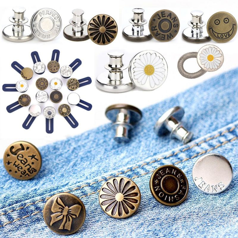 Pekanbaru Kancing Pengecil Jeans,Kancing Ajaib,Pengecil Jeans,Detachable