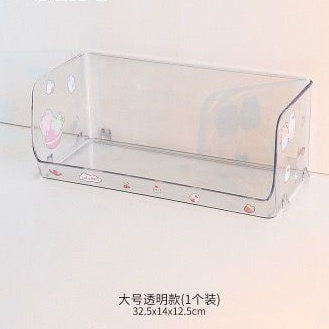 Pekanbaru Rak Putih Transparan Akrilik Clear Rak Penyimpanan Barang Aesthetic Stationary Kit Room Decoration Tempat Simpan Barang Desk Organizer Lucu Unik