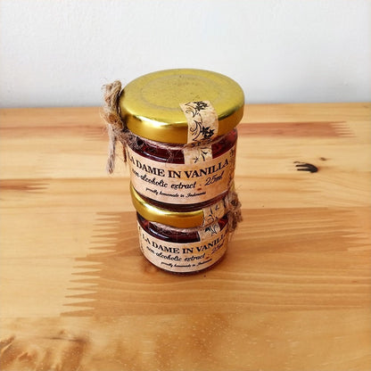 Pekanbaru La Dame In Vanilla Homemade Non-Alcoholic Vanilla Extract 25Ml / 50Ml