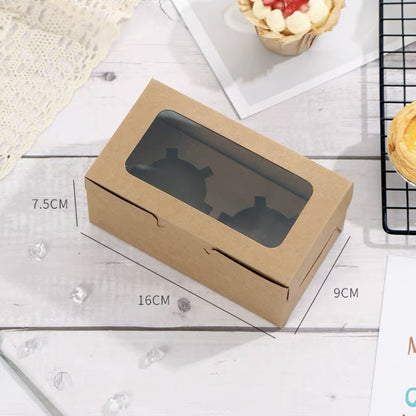 Pekanbaru Box / Kotak Cupcake Muffin Karton Dengan Display