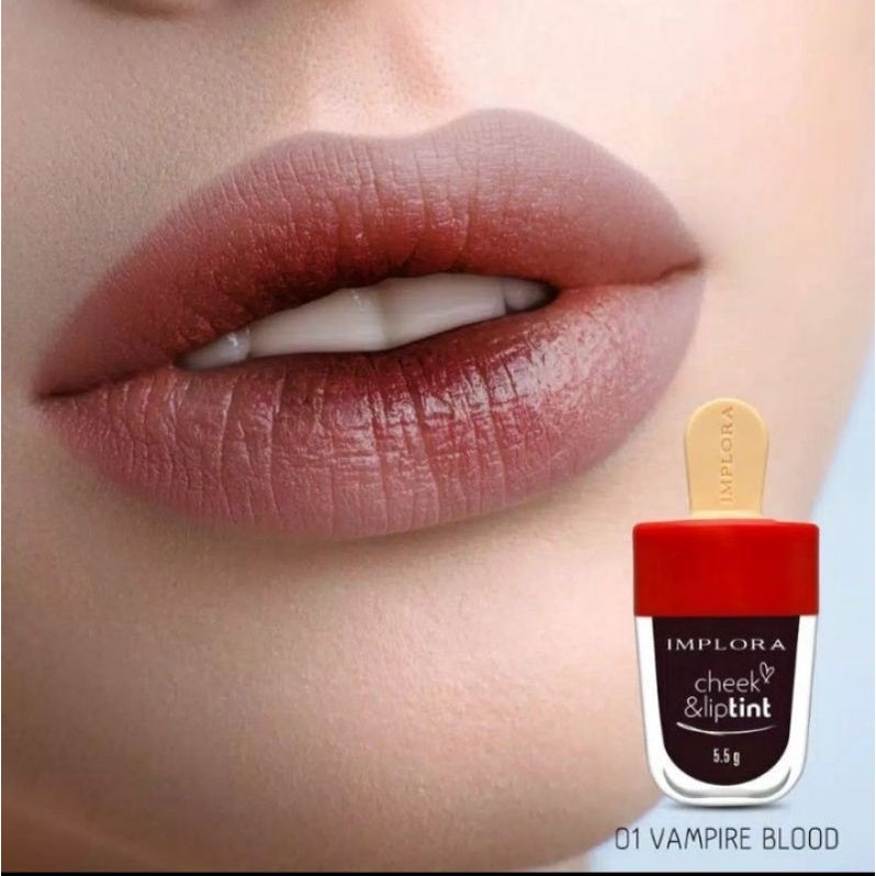 Pekanbaru Implora Liptint Matte/ Liptint Icecream Longlasting