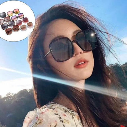 Pekanbaru Kacamata Anti Radiasi Korea Fashion Sunglasses Wanita & Pria Unisex