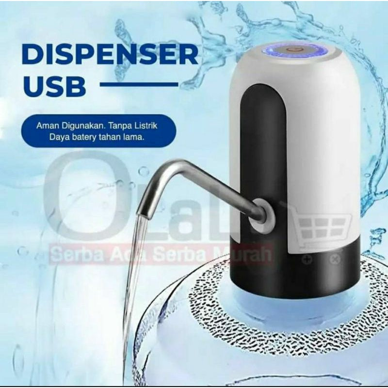Pekanbaru (COD ) Pompa Aqua Galon Listrik / Pompa Galon USB Recharge/ Pompa Galon otomatis tanpa listrik
