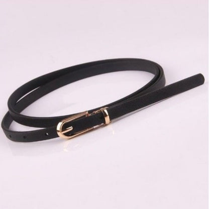Pekanbaru Ikat Pinggang Gesper Belt Kecil Wanita Bahan Kulit Pu / Tali Pinggang Wanita / Gesper