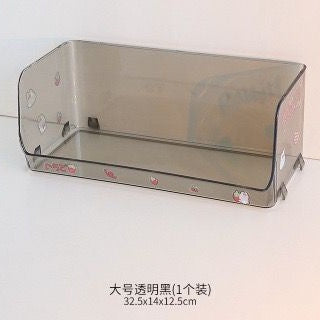 Pekanbaru Rak Putih Transparan Akrilik Clear Rak Penyimpanan Barang Aesthetic Stationary Kit Room Decoration Tempat Simpan Barang Desk Organizer Lucu Unik