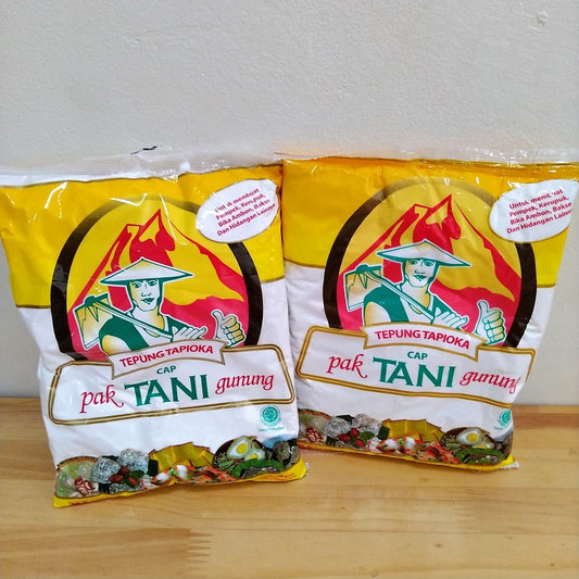 Pekanbaru Tepung Tapioka Cap Pak Tani Gunung 500Gr