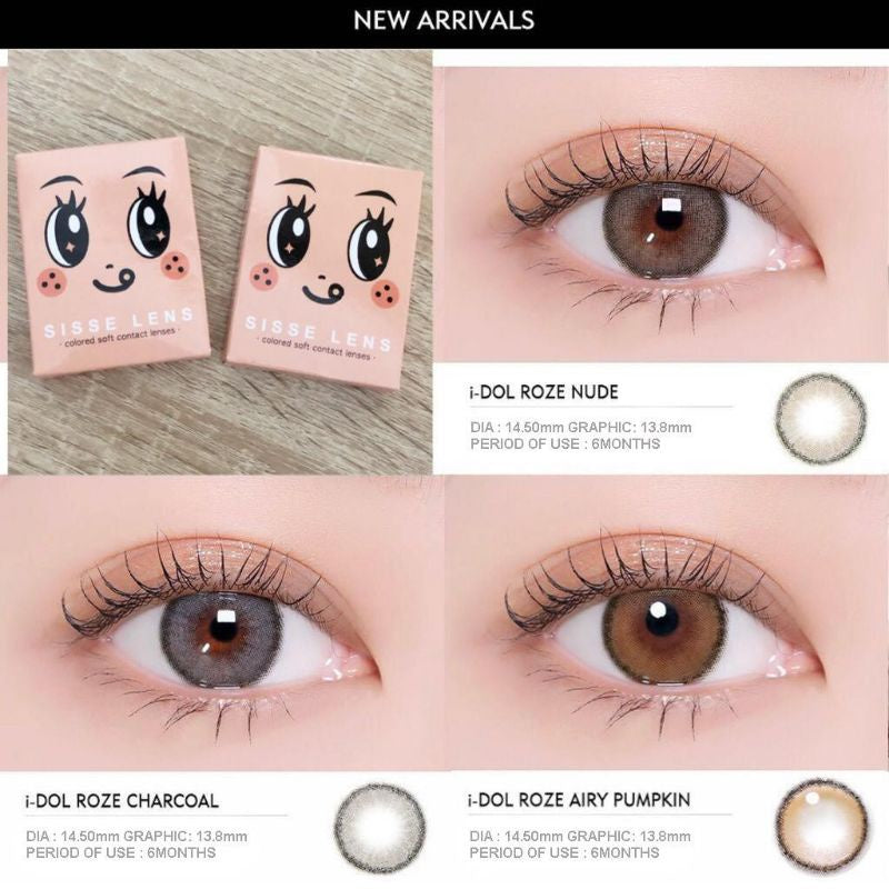Pekanbaru Sisselens / Sweet Tutty Fruity I-Dol Roze Normal & Minus ( -0.50 S.D 8.00) Softlens I Doll