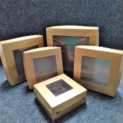 Pekanbaru Gold Cake Box / Kotak Kue Emas Dengan Display Berbagai Ukuran