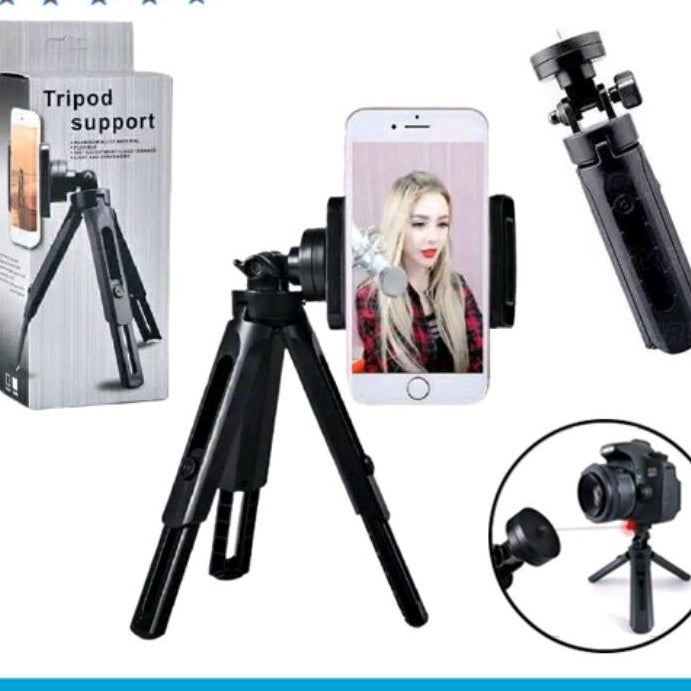 Pekanbaru Tripod Support Mini - Phone Extendable With Holder U Satoo Penyangga Hp