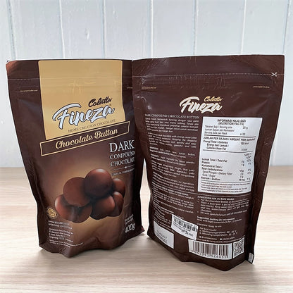 Pekanbaru Colatta Fineza Chocolate Button / Coklat Kancing 400G