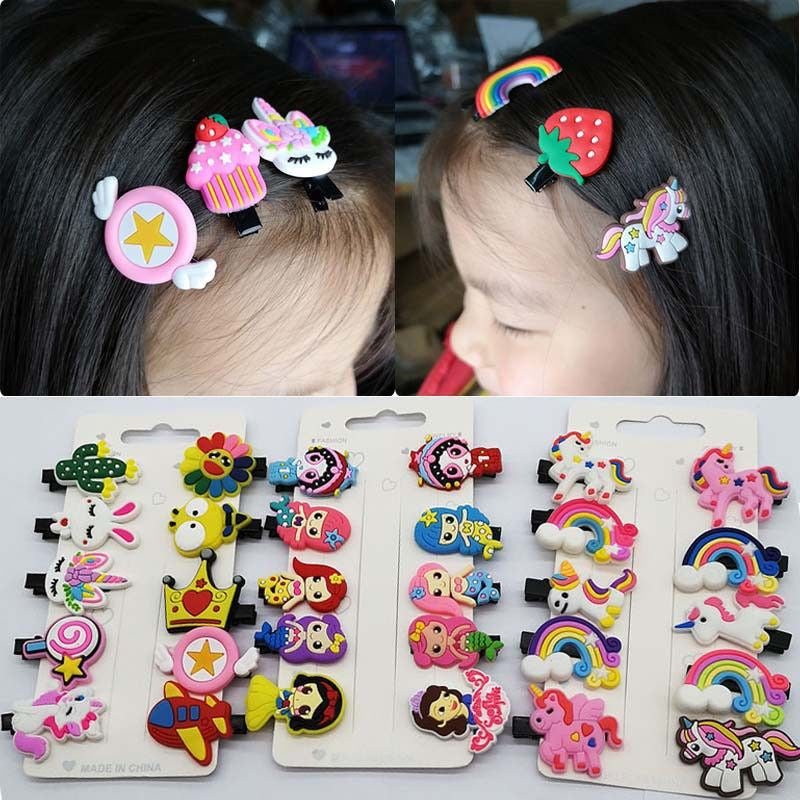 Pekanbaru (Isi 10) Jepit Rambut Anak Beraneka Motif Terbaru Dan Hitz