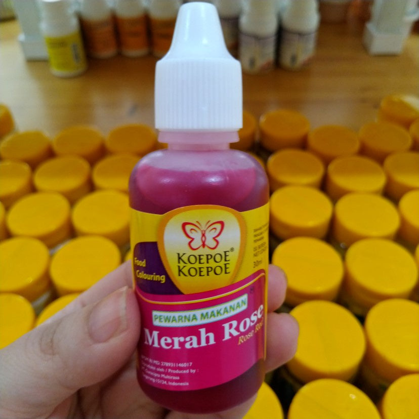 Pekanbaru Koepoe Koepoe Food Colouring / Pewarna Makanan Cair 30Ml
