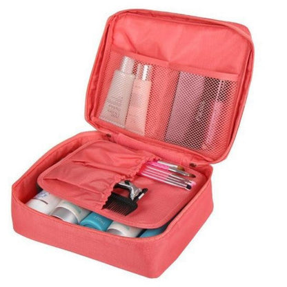 Pekanbaru Tas Kosmetik Travel Berkapasitas Besar Versi Korea Toilet Tas Traveling Kosmetik