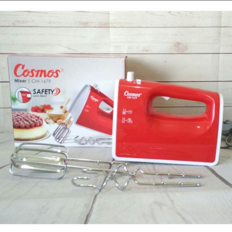 Pekanbaru Hand Mixer Cosmos Cm-1679 / Mixer Real Turbo Cm 1679 / Cm1679