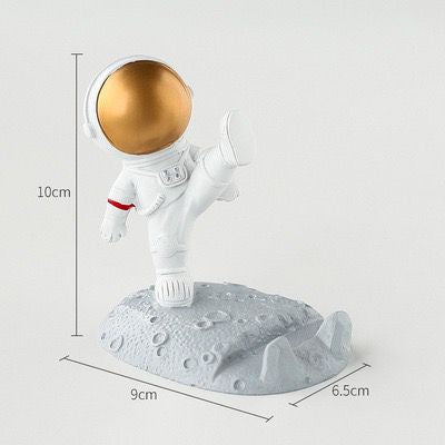 Pekanbaru Phone Holder Penyangga Penahan Handphone Tab Astronot Lucu Stand HP Bentuk Lucu Unik Luar Angkasa Dekorasi Kamar Cute Stationary Kit Berkualitas