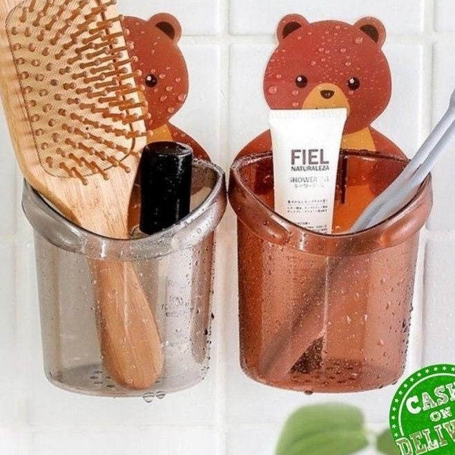 Pekanbaru Rak Tempel Tempat Sikat Gigi Bear Rak Serbaguna Kamar Mandi Model