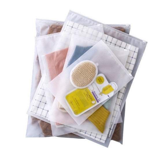 Pekanbaru HR-[POUCH ZIPPER] BAG ORGANIZER BAG DENGAN ZIPLOCK PENYIMPANAN BAJU JUALAN FASHION TRAVEL SERBAGUNA