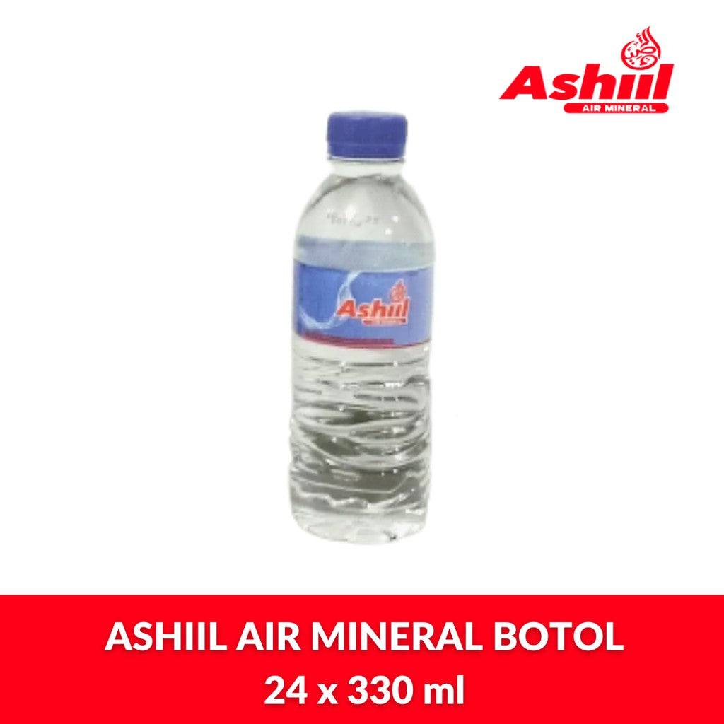 Pekanbaru ASHIIL AIR MINERAL BOTOL 330 ml 1 Dus isi 24 botol