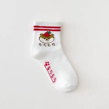 Pekanbaru Kaos Kaki Puppy Japanese Style Kaos Kaki Lucu Gemesh Kaos Kaki Putih Panjang Berkualitas Cute Puppy Women Socks Kaos Kaki Lembut Simple High Quality Colorful Sock Korean Style