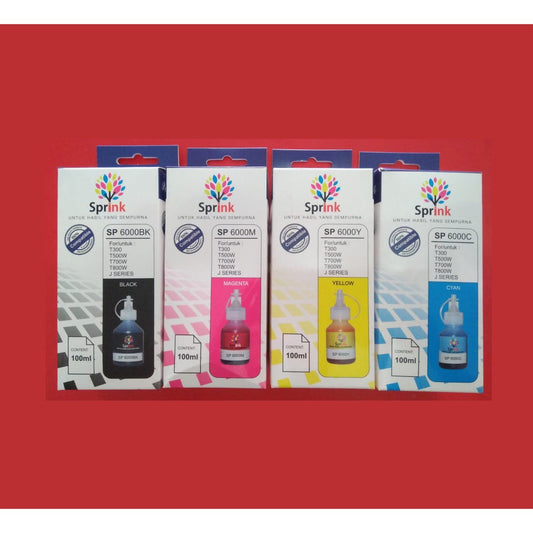 Pekanbaru Tinta Sprink For Brother T300 T500W T700W T800W J Series