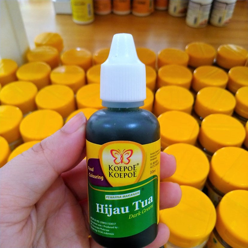 Pekanbaru Koepoe Koepoe Food Colouring / Pewarna Makanan Cair 30Ml
