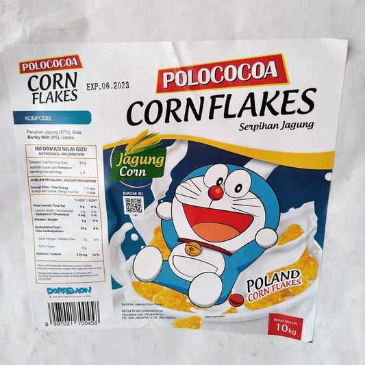 Pekanbaru [1Kg] Polococoa Corn Flakes / Sereal Jagung Repack