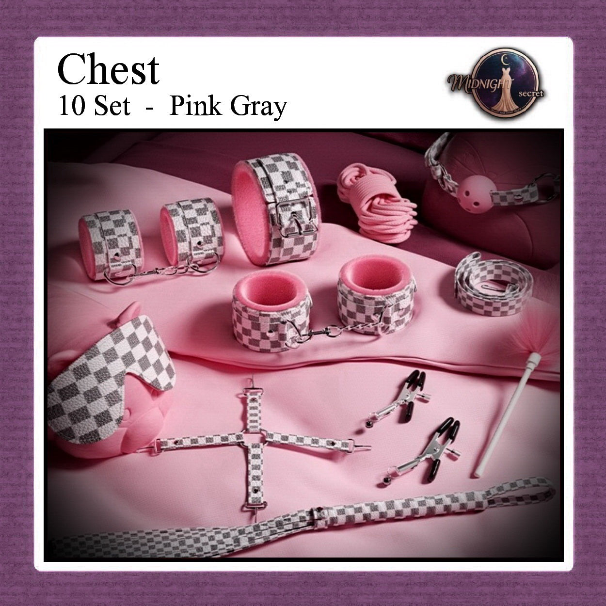 Pekalongan Midnight Set Premium BDSM Fashion Toys CHESS / CATUR