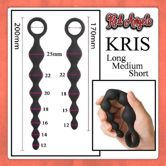 Pekalongan Red Angels Kris Plug Anal 3 Varian Long Medium Short