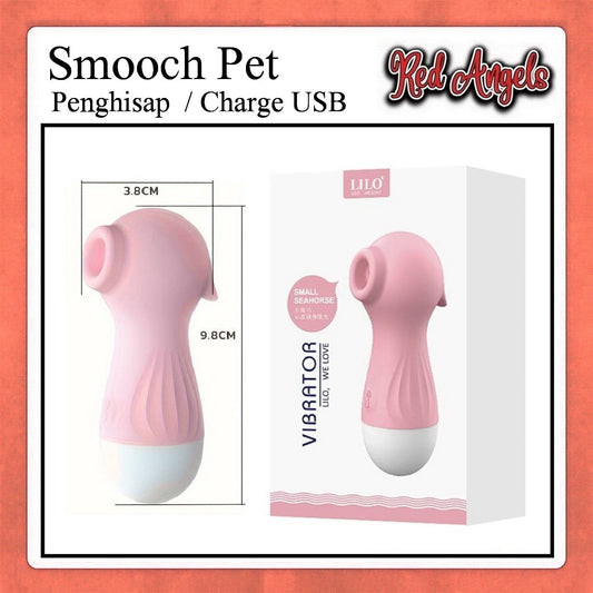 Pekalongan Red Angels Vibrator Smooch Pet Penghisap Charger USB