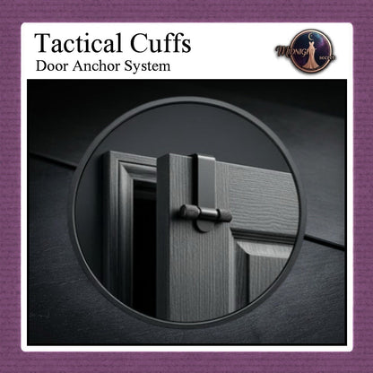Pekalongan Midnight Tactical Cuffs - Door Anchor System - A class restraint - Aksesoris BDSM Pintu