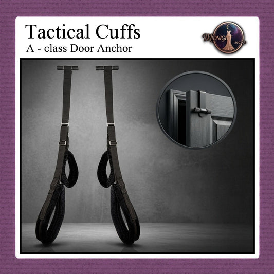 Pekalongan Midnight Tactical Cuffs - Door Anchor System - A class restraint - Aksesoris BDSM Pintu