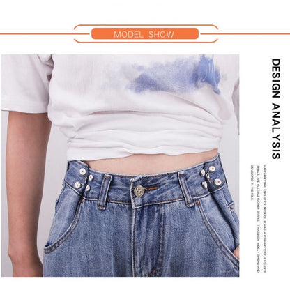 Pekanbaru Kancing Pengecil Jeans,Kancing Ajaib,Pengecil Jeans,Detachable