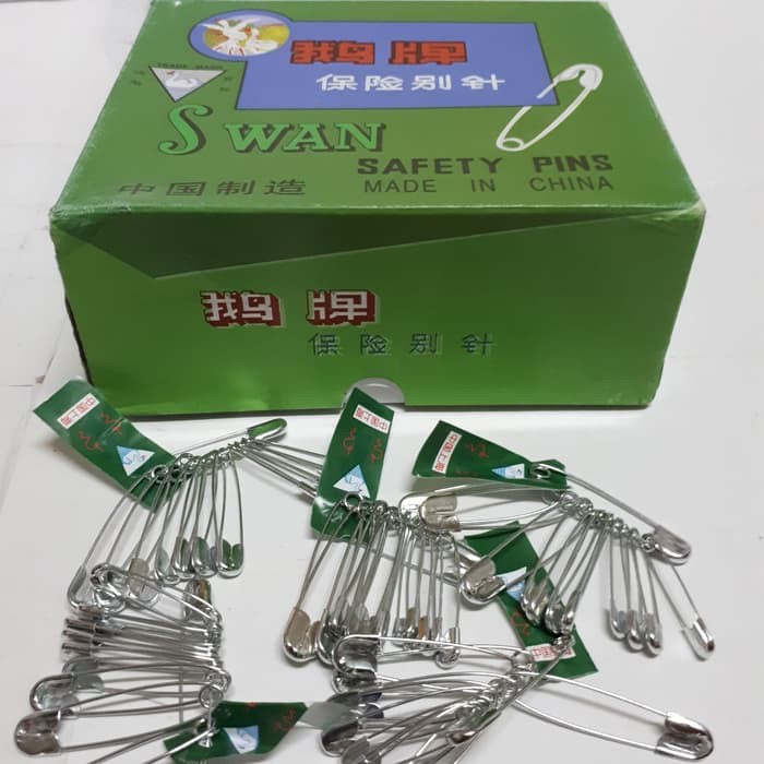Pekanbaru [HR] Peniti Isi 12 Pcs / Peniti Hijab /  Peniti Serbaguna / Peniti Jilbab