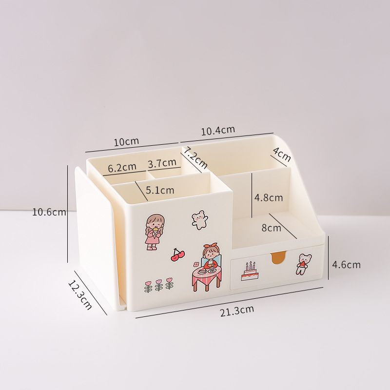 Pekanbaru Tempat Pena With Additional Rak Buku Aesthetic Room Desk Organizer Dengan Laci 5 Sekat Tempat Penyimpanan Pena Buku Stationary Kit Lengkap Adjustable