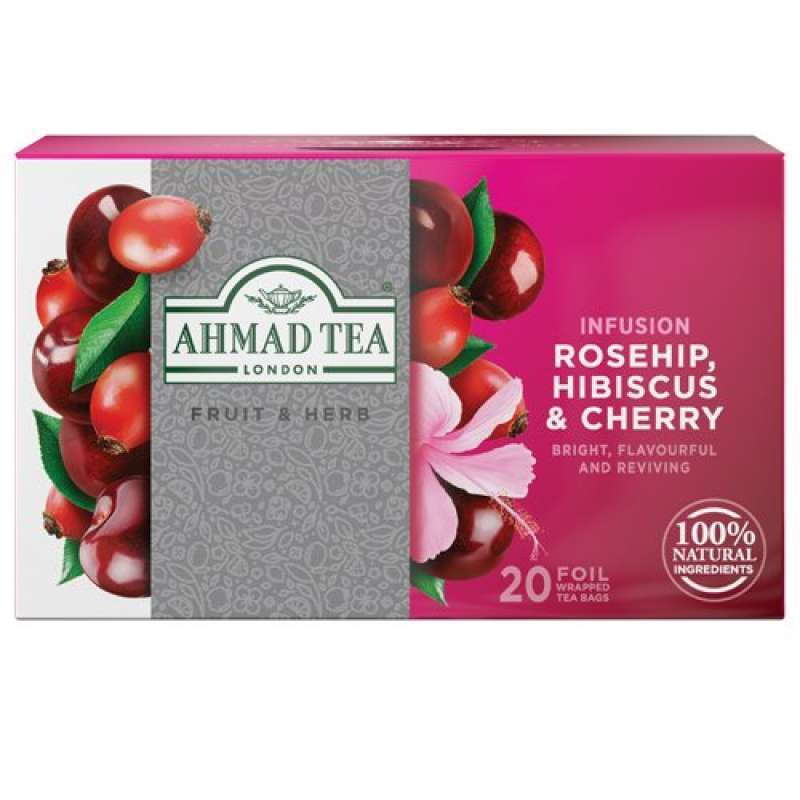 Pekanbaru Ahmad Tea Rosehip Hibiscus & Cherry 20'S