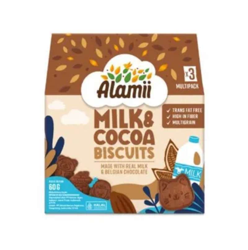 Pekanbaru Alamii Milk & Cocoa Biscuit 60 Gr