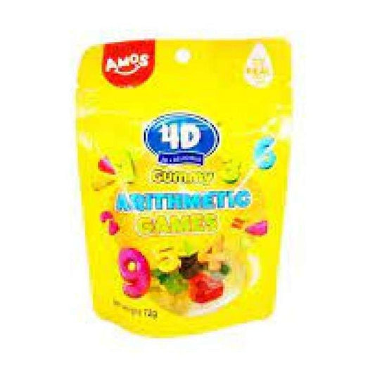Pekanbaru Amos 4D Gummy Arithmetic Game 72Gr