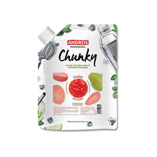 Pekanbaru Andros Fmu Straw Pink Guava 90Gr