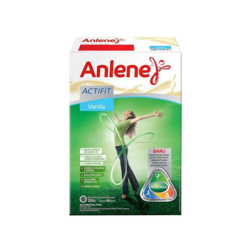 Pekanbaru Anlene Actifit Vanilla 240Gr Box