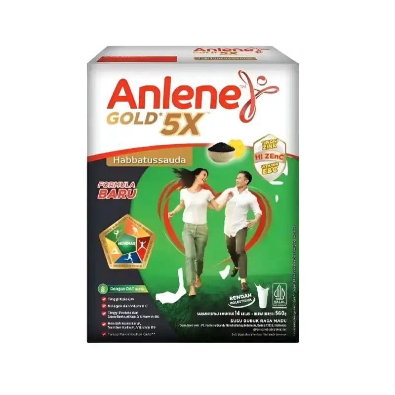 Pekanbaru Anlene Gold 5X Habbatussauda 560Gr