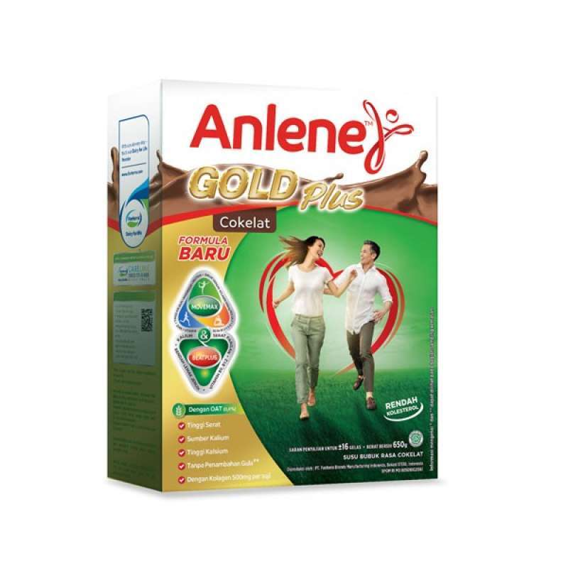 Pekanbaru Anlene Gold Coklat 560Gr Box