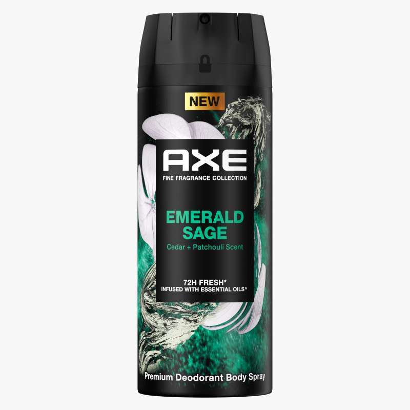 Pekanbaru Axe Deo Body Spray Emerald Sage 135Ml