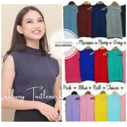 Pekanbaru Inner Tanktop Jersey / Manset Tanktop Turtle Neck Jersey