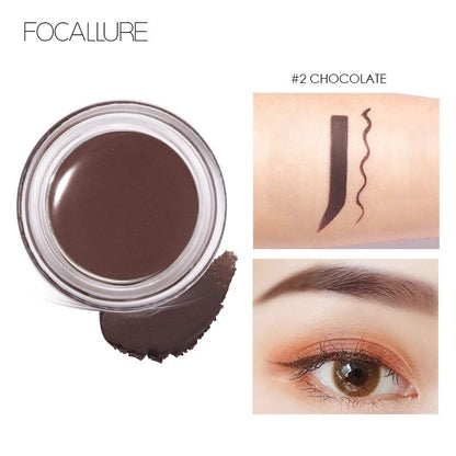 Pekanbaru Focallure Eyebrow Gel Focallure Cream Gel Waterproof Pensil Alis Krim