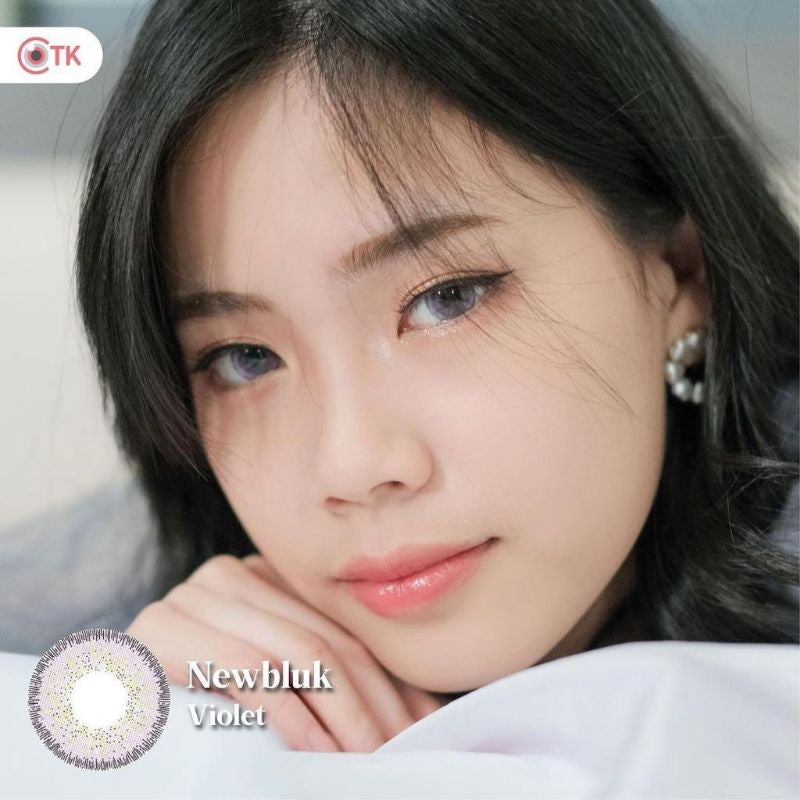 Pekanbaru Softlens Newbluk 15Mm ( Normal Minus) + Free Case