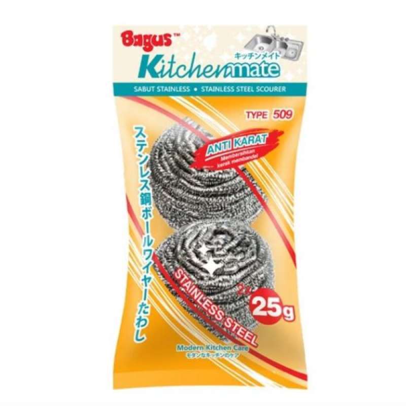 Pekanbaru BAGUS STAINLESS SCOURER W 22509 2X25G303